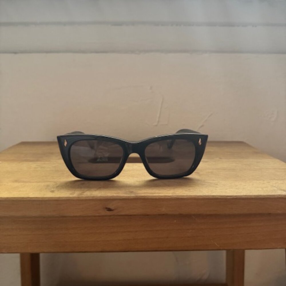 Garrett Leight Webster Sun in Black - Picture 6 of 9